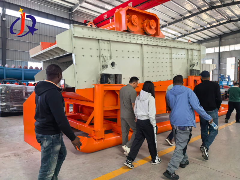 Khách hàng doanh nghiệp khai thác vàng phù sa Nigeria đến thăm Jinqi