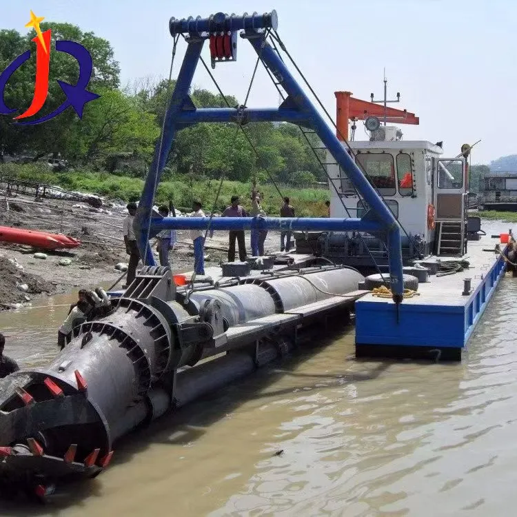 Máy hút bùn cắt với nhà máy rửa vàng