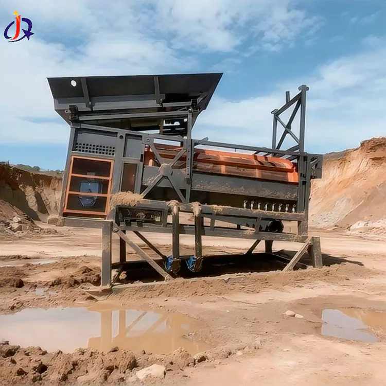 Máy chà sàn Trommel vàng