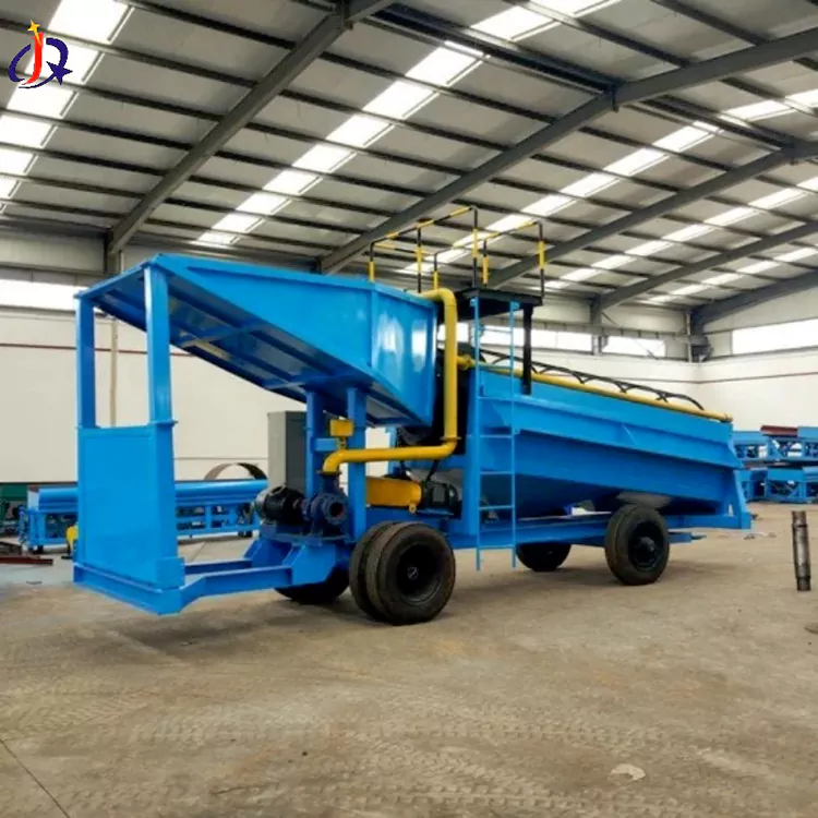 Thiết bị khai thác vàng cát trên đất liền