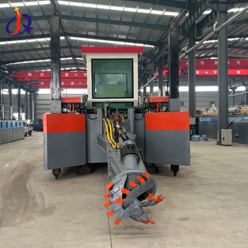 Máy hút bùn cắt nước nông nhỏ